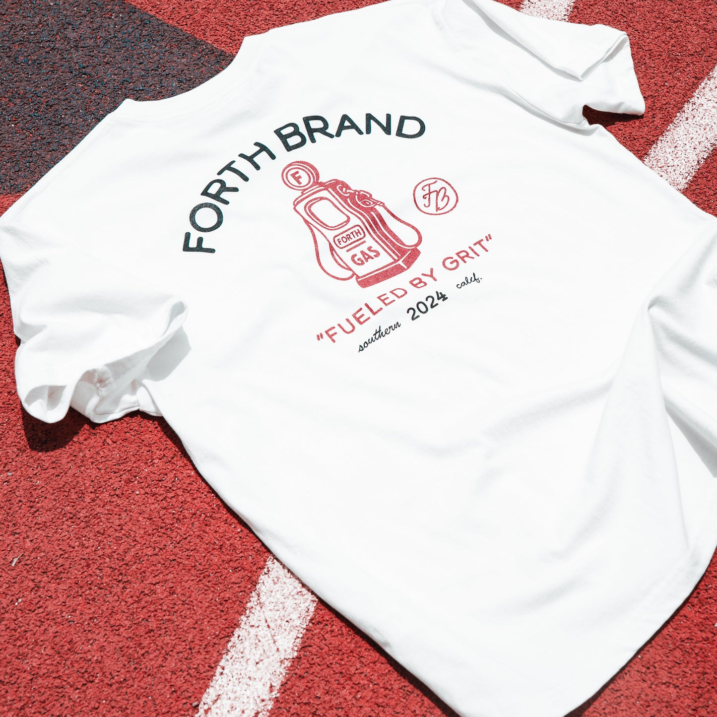 Fueled By Grit Short Sleeve Tee | Natural