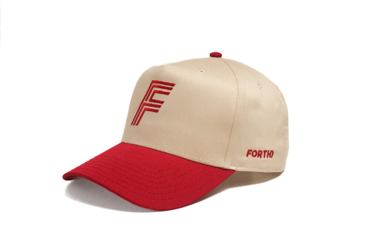 Timeless | Red & Natural Hat