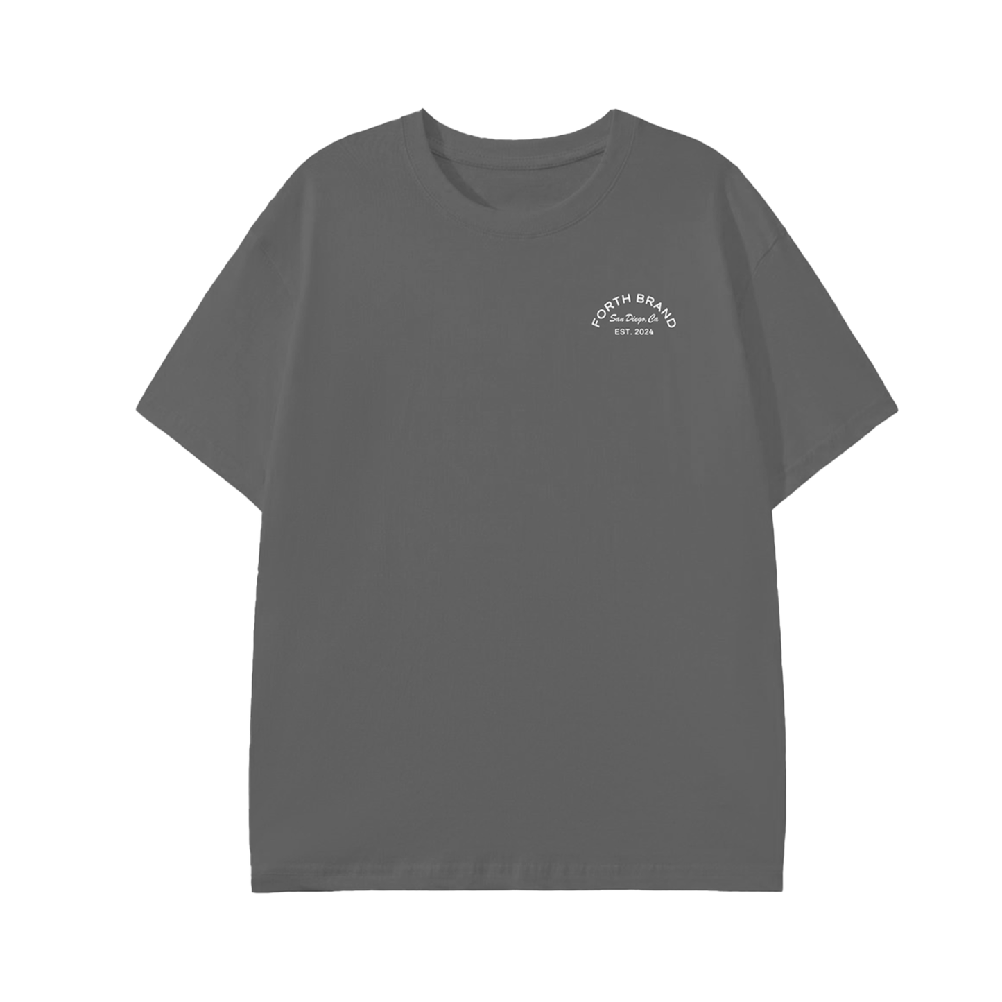 The Mission Short Sleeve Tee | Charcoal Gray