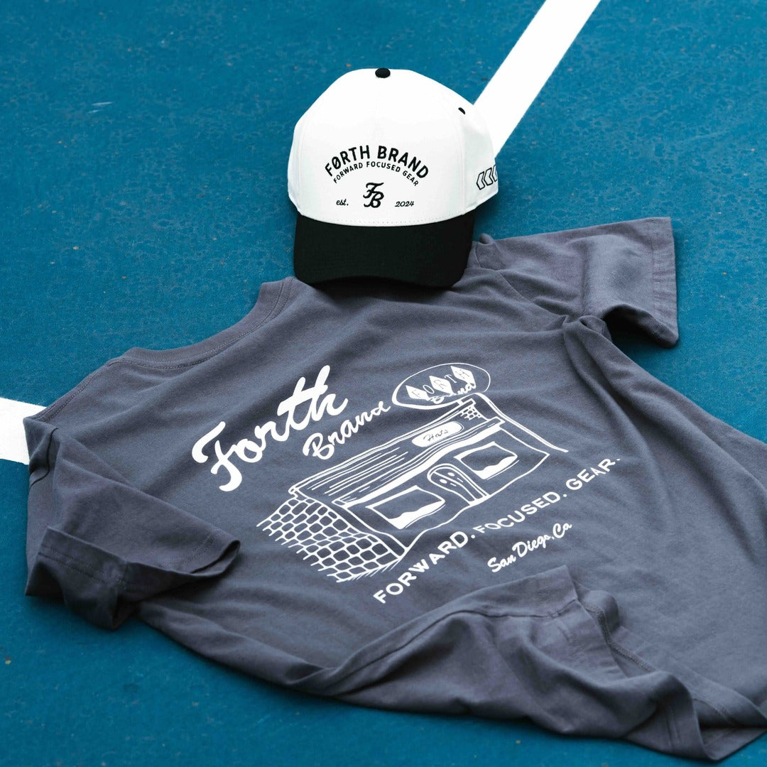 The Mission Short Sleeve Tee | Charcoal Gray